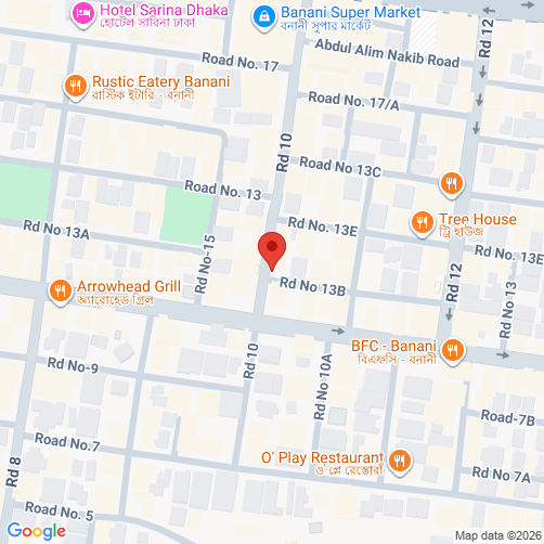 Mapa de  (Dhaka)