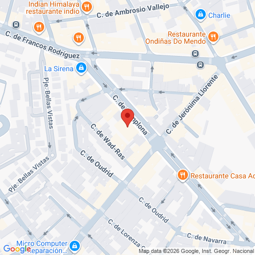 Mapa de  (Madrid)